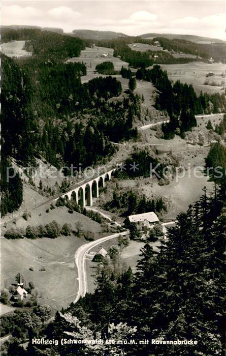 Hoellsteig Fliegeraufnahme mit Ravennabruecke