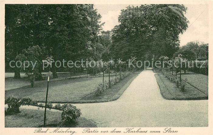 Bad Meinberg Partie vor dem Kurhaus zum Stern