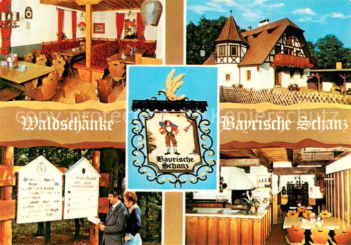 Ruppertshuetten Waldschaenke Bayrische Schanz Gastraeume