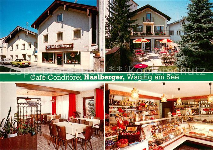 Waging See Cafe Conditorei Haslberger Gastraeume Verkaufstheke
