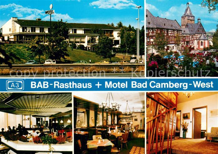 Bad Camberg BAB Rasthaus und Motel Camberg West Gastraeume Kirche