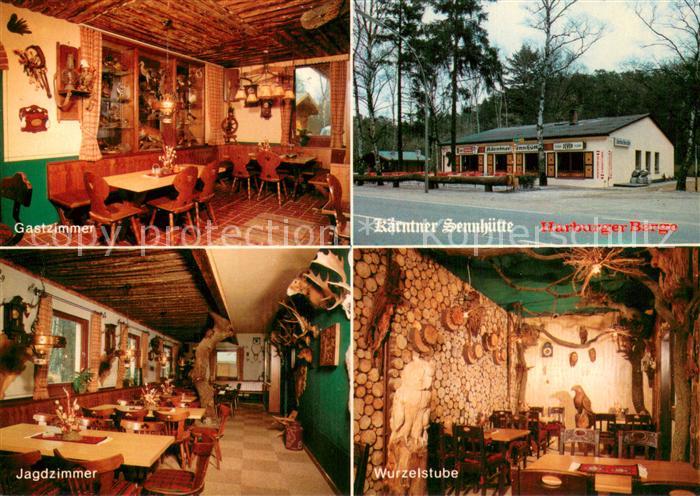 Hausbruch Kaerntner Sennhuette Gastzimmer Jagdzimmer Wurzelstube