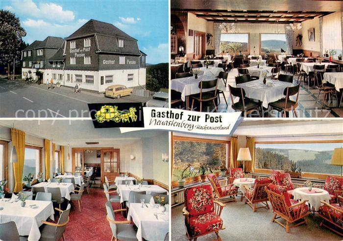 Neuastenberg Gasthof zur Post Gastraeume