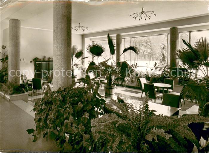 Gerlingen Wuerttemberg Sanatorium Schillerhoehe Foyer