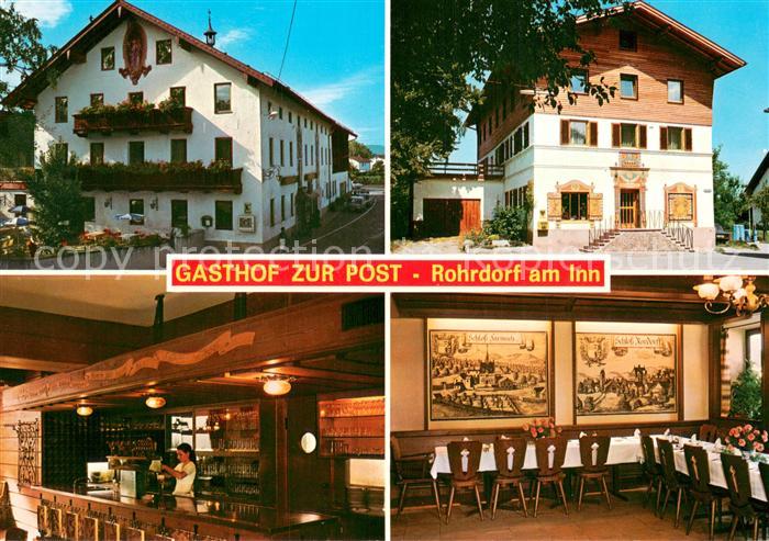 Rohrdorf Inn Gasthof zur Post Gaststube Theke