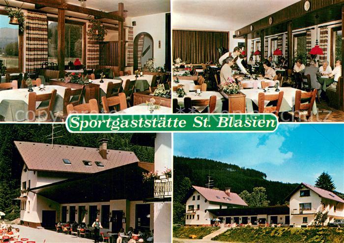 St Blasien Sportgaststaette Jehle Gastraeume Terrasse