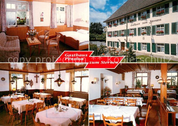 Muehlhofen Uhldingen-Muehlhofen Gasthaus Pension Zum Sternen Gastraeume Zimmer