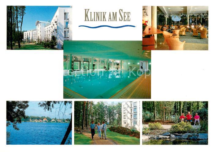 Ruedersdorf Berlin Klinik am See Foyer Seepartie Park Hallenbad