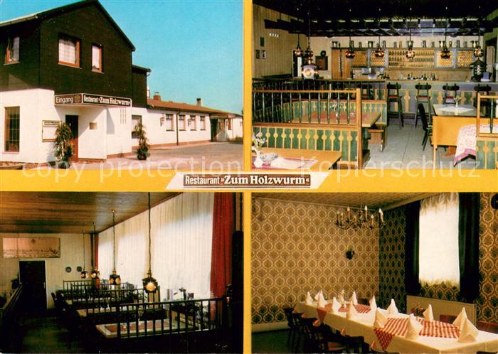 Vallstedt Restaurant Zum Holzwurm Gastraeume