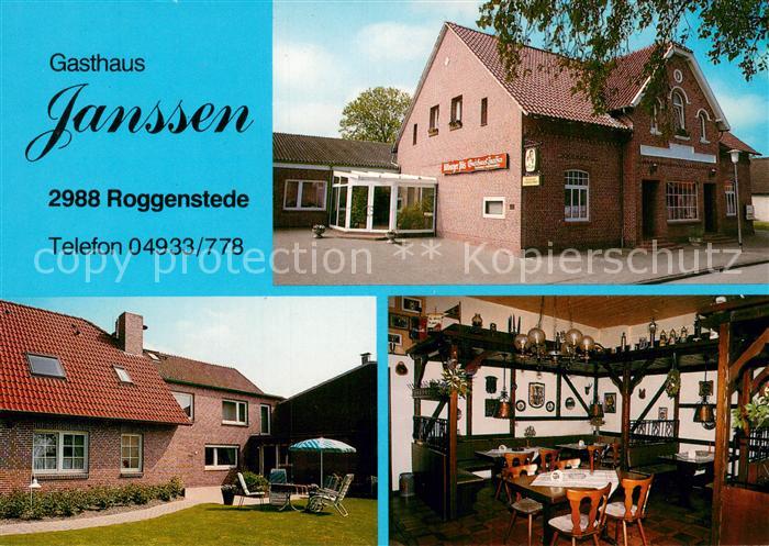 Roggenstede Gasthaus Janssen Garten Gaststube