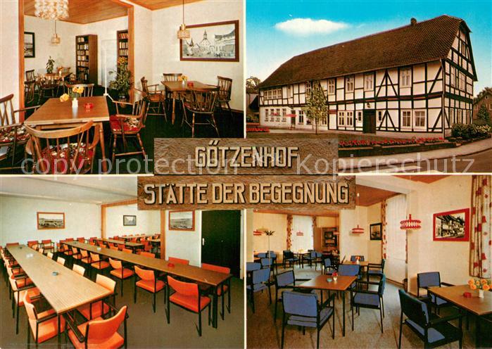 Uslar Solling Goetzenhof Staette der Begegnung Gast und Aufenthaltsraeume