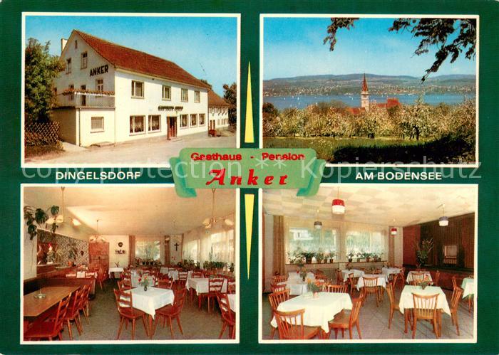 Dingelsdorf Bodensee Gasthaus Pension Anker Gastraeume