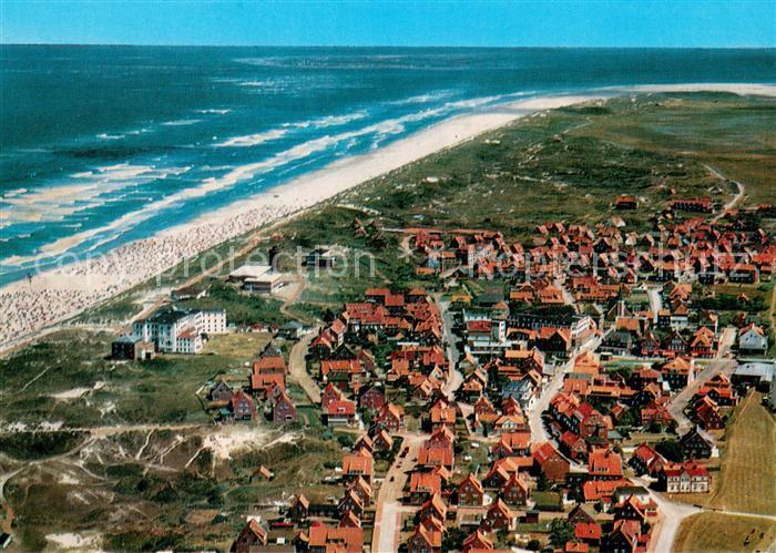 Juist Nordseebad Fliegeraufnahme
