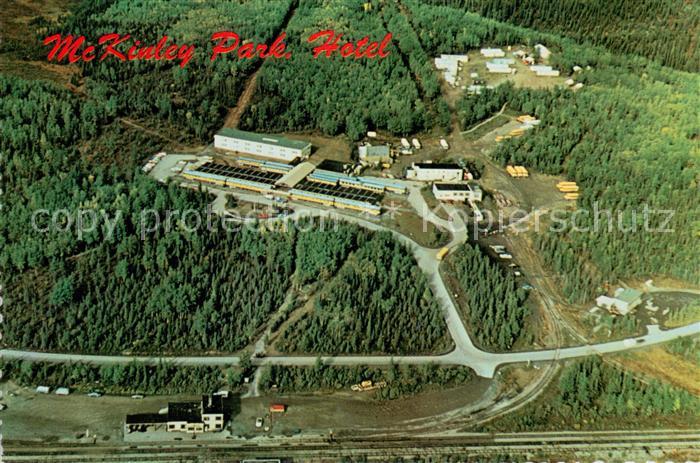California US-State McKinley Park Hotel Air view