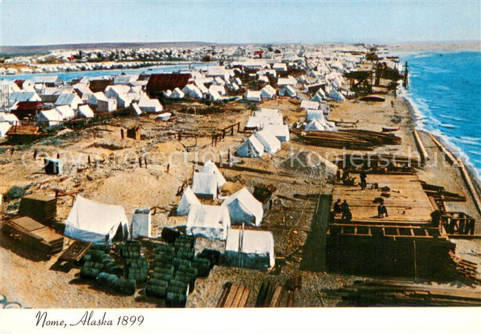 Nome Alaska Gold Town Alaska 1899