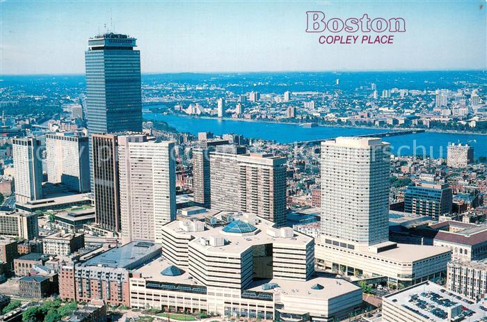 Boston Massachusetts Copley Place Aerial view