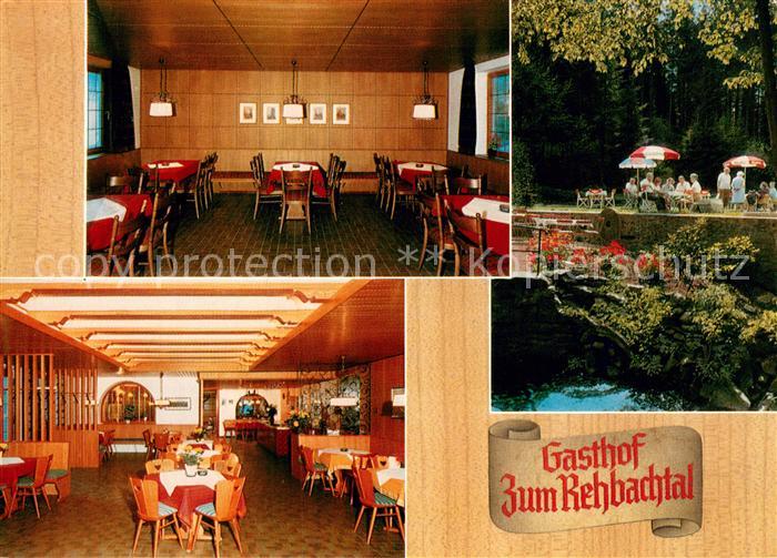 Grafengehaig Gasthof Zum Rehbachtal Gastraeume Gartenterrasse