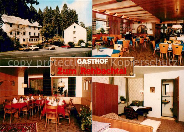 Grafengehaig Gasthof Zum Rehbachtal Gastraeume Gaestezimmer