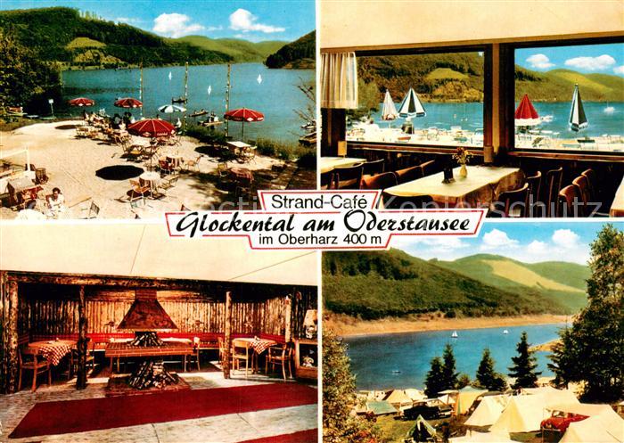 Odertalsperre Strand Cafe Glockental am Oderstausee Gastraum Campingplatz