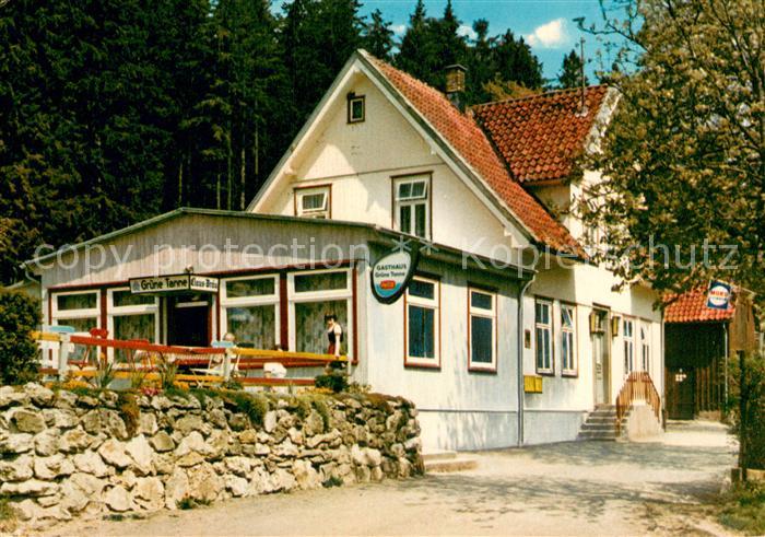 Festenburg Clausthal-Zellerfeld Waldgasthaus Gruene Tanne