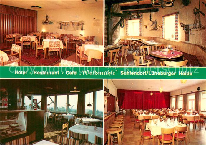 Suhlendorf Hotel Restaurant Cafe Waldmuehle Gastraeume Kuchentheke