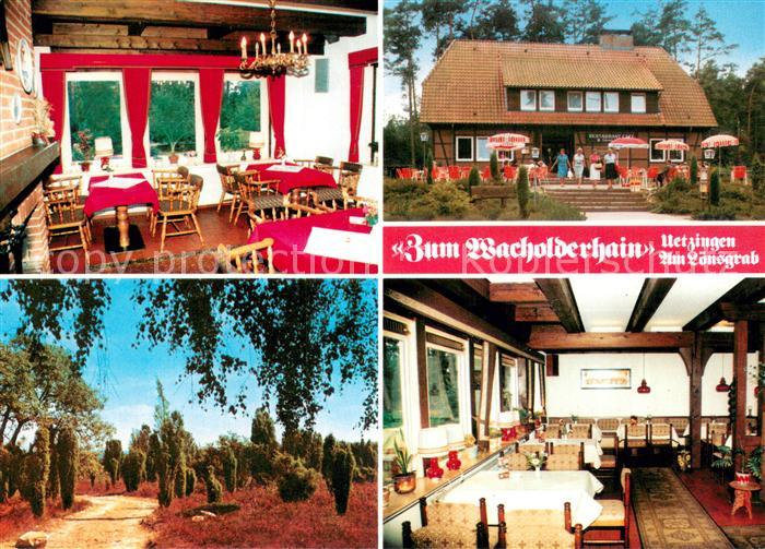 Uetzingen Restaurant Cafe Zum Wacholderhain Gastraeume Heidelandschaft