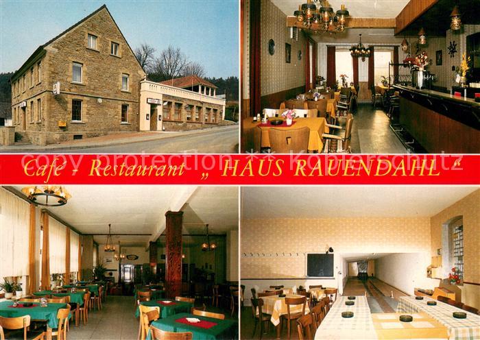 Witten Ruhr Cafe Restaurant Haus Rauendahl Bar Gastraum Kegelbahn