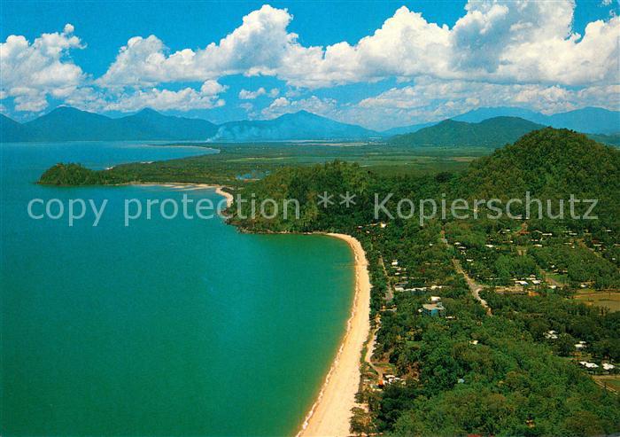 Cairns Australia Trinity Beach Air view
