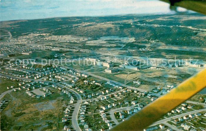 St Johns Newfoundland and Labrador Aerial view with University in the background