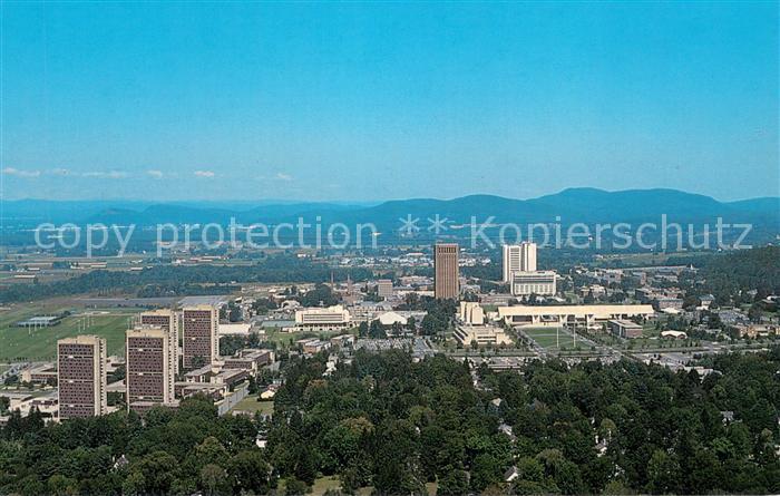 Amherst Massachusetts Aerial view University of Massachusetts