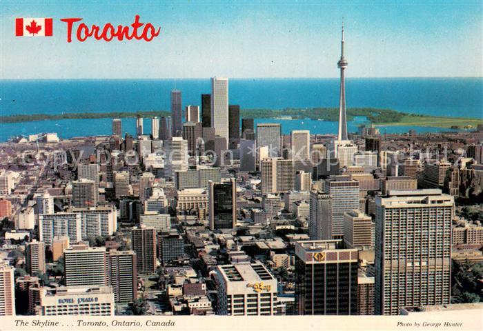 Toronto Canada The Skyline Aerial view