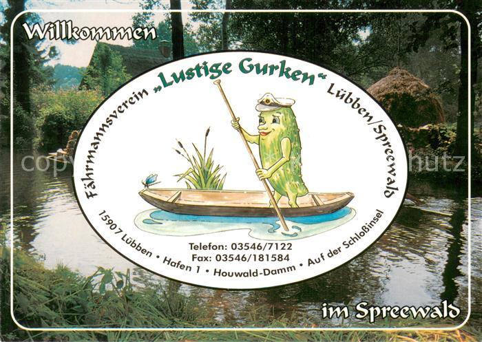 Luebben Spreewald Faehrmannsverein Lustige Gurken