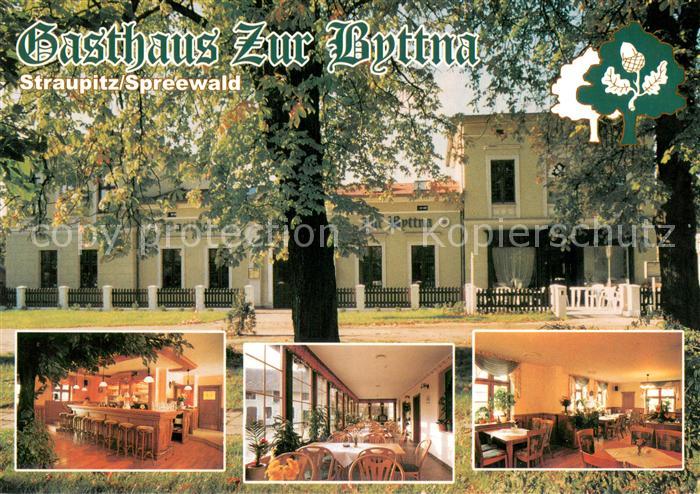 Straupitz Gasthaus Zur Byttna Bar Gastraeume
