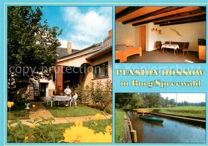 Burg Spreewald Pension Dossow Zimmer Spreepartie