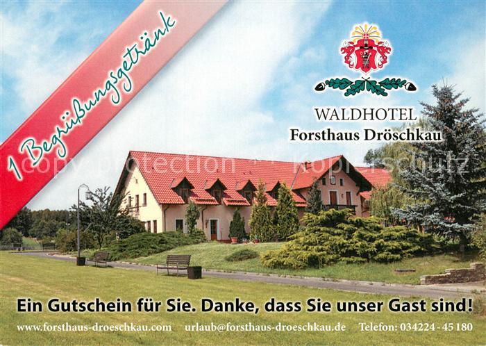 Belgern Elbe Waldhotel Forsthaus Droeschkau