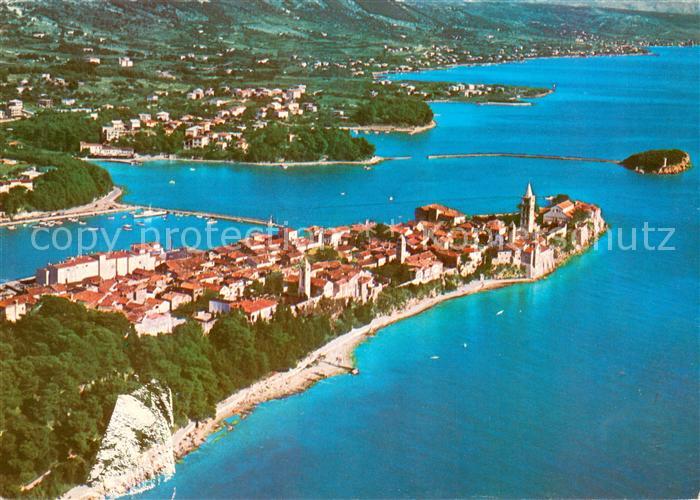 Rab Croatia Fliegeraufnahme