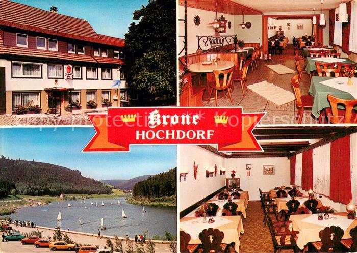 Hochdorf Freudenstadt Gasthof zur Krone Gastraeume Badesee