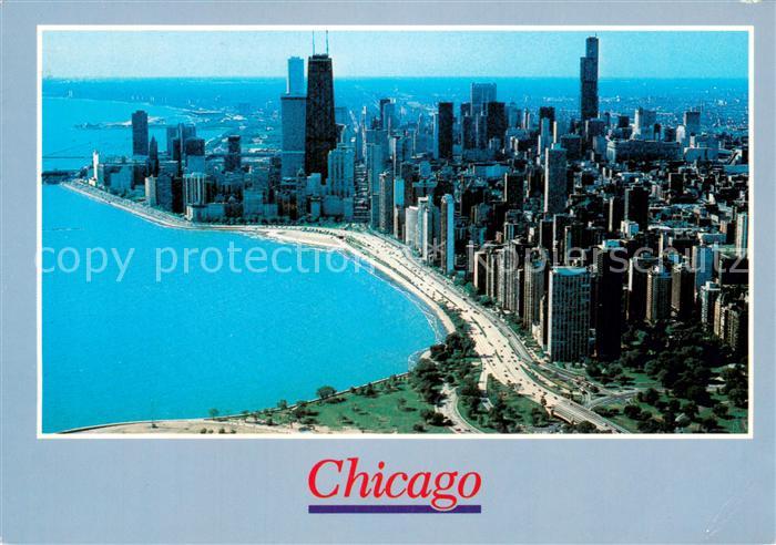 Chicago Illinois Aerial view