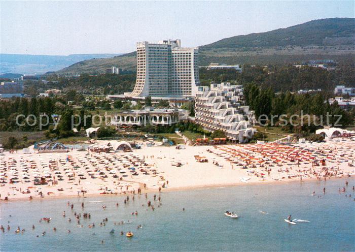 Albena Hotel Strand Fliegeraufnahme