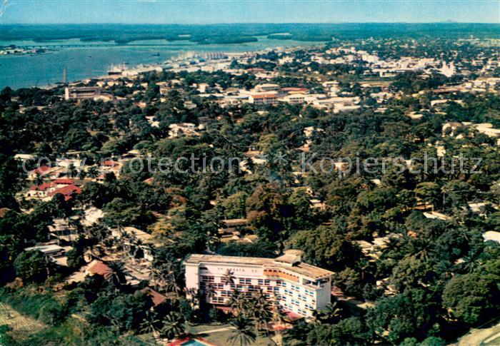 Douala Vue aerienne Hotel des Cocotiers