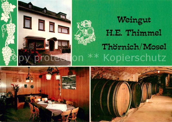 Thoernich Weingut Thimmel Gaststube Weinkeller