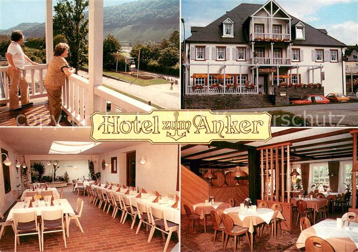 Dhron Hotel zum Anker Speise Restaurant Weinhaus Gastraeume Terrasse