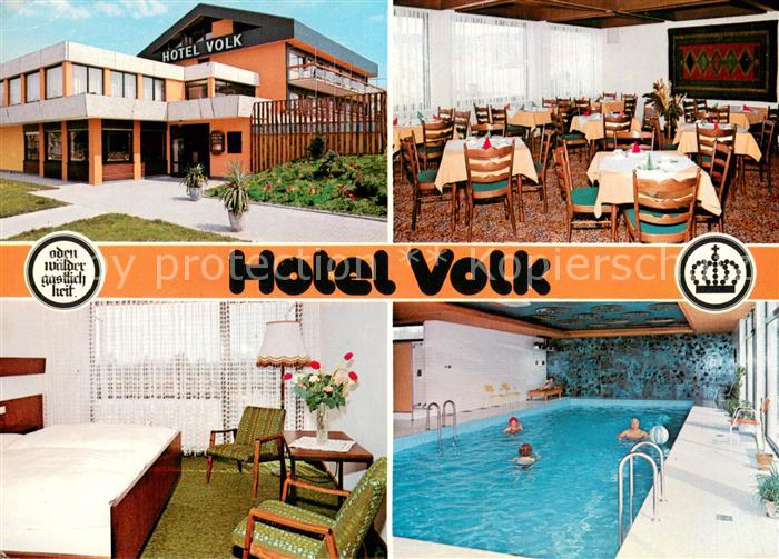 Limbach Baden Hotel Volk Gaststube Zimmer Hallenbad