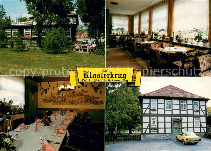Vienenburg Gasthaus Zum Klosterkrug Gastraeume