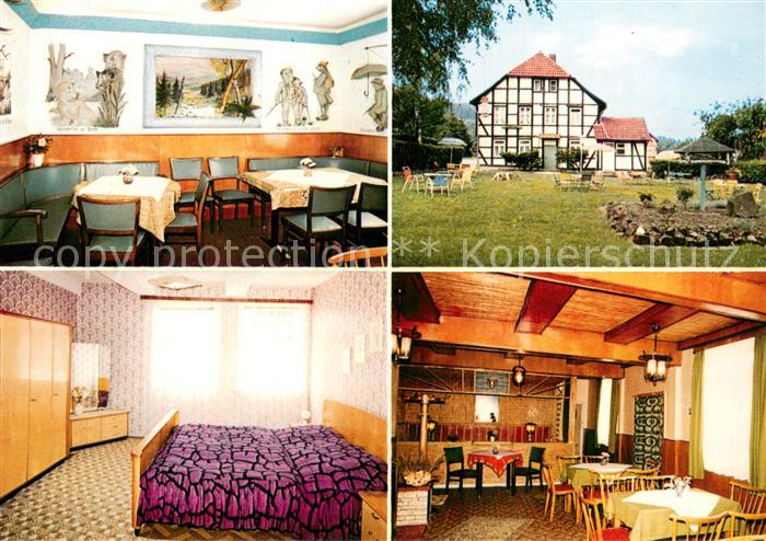 Koenneckenrode Gasthaus Der Tannenhof Gastraeume Zimmer Liegewiese