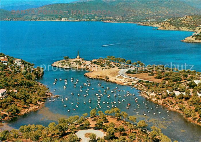 Santa Ponsa Mallorca Islas Baleares Fliegeraufnahme