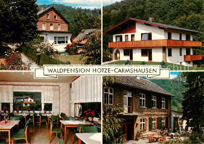 Witzenhausen Waldpension Hotze Carmshausen Gaststube