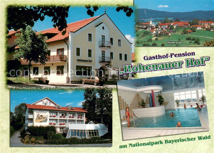 Hohenau Niederbayern Gasthof Pension Hohenauer Hof Hallenbad Panorama