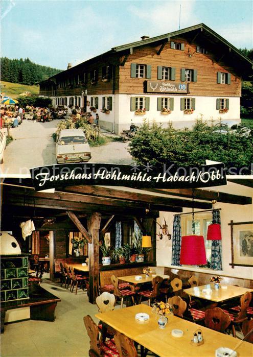 Riegsee Forsthaus Hoehlmuehle Habach Gastraum