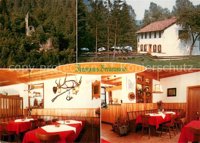 Breitenstein Pfalz Forsthaus Breitenstein Gastraeume